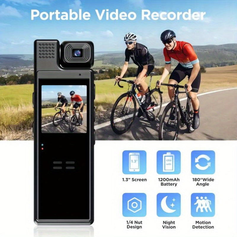 Smart Recorder - 1080P HD Handheld Pocket Camcorder