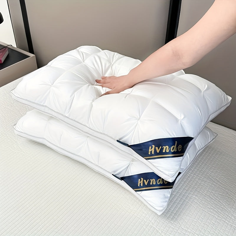 4pcs Queen-Sized Luxury Hotel Quality Bed Pillows For Sleeping