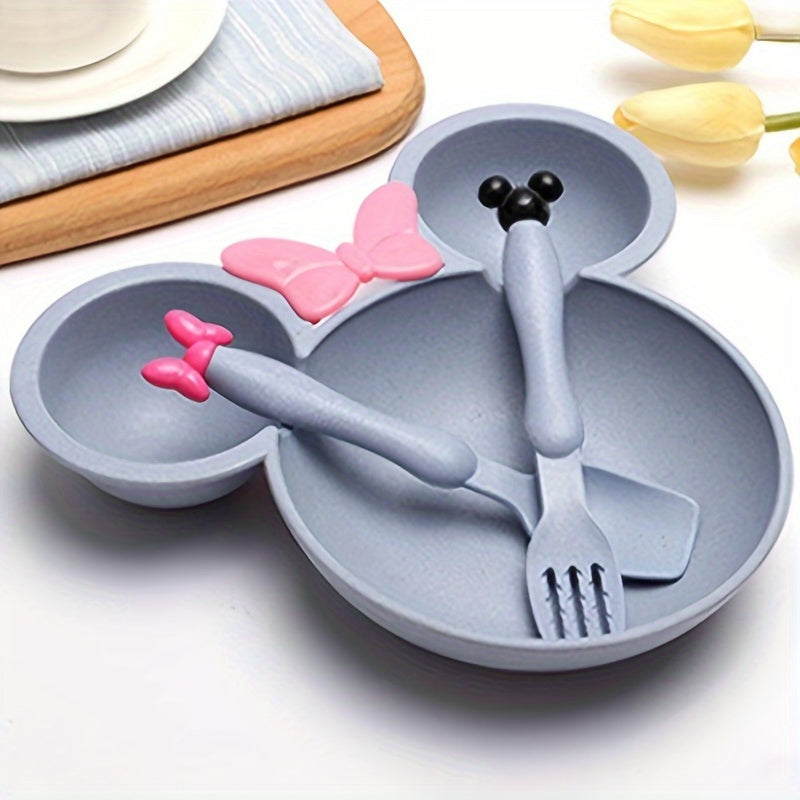 Non-Toxic BPA-Free Wheat Straw Dinnerware Set for Adults