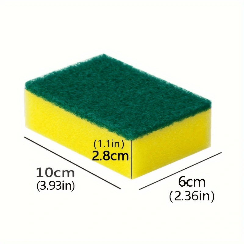 Highly Absorbent Kitchen Grease Cleaner Dishwashing Sponge