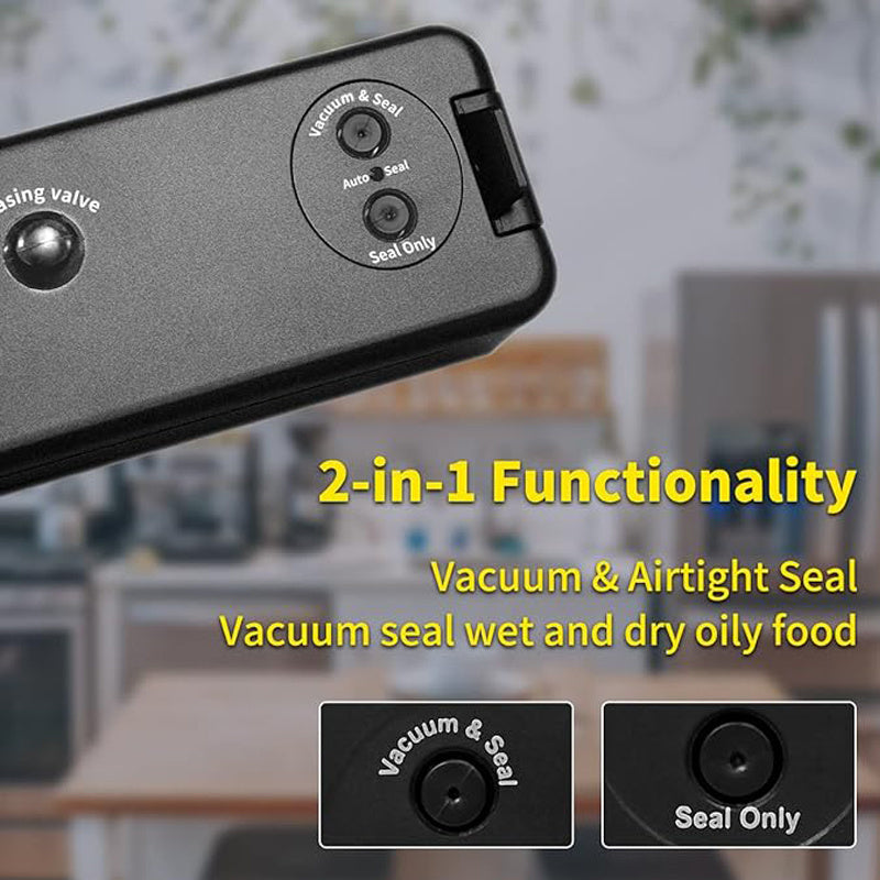 Vacuum Sealer 50pcs Automatic Air Food Sealing System