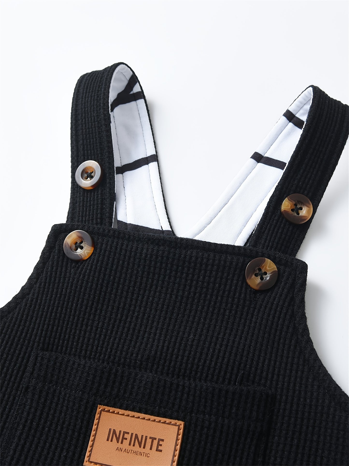 KuKitty 2Pcs Infant Baby Boy Overalls Clothes Jumpsuit
