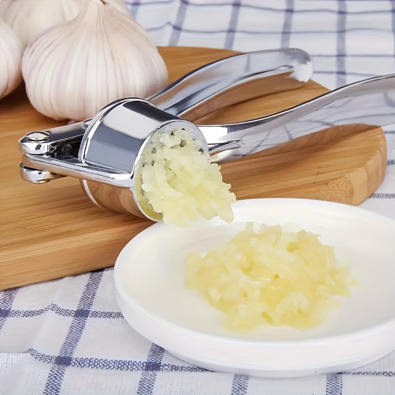 Stainless Steel Multi-functional Garlic Press and Grinder
