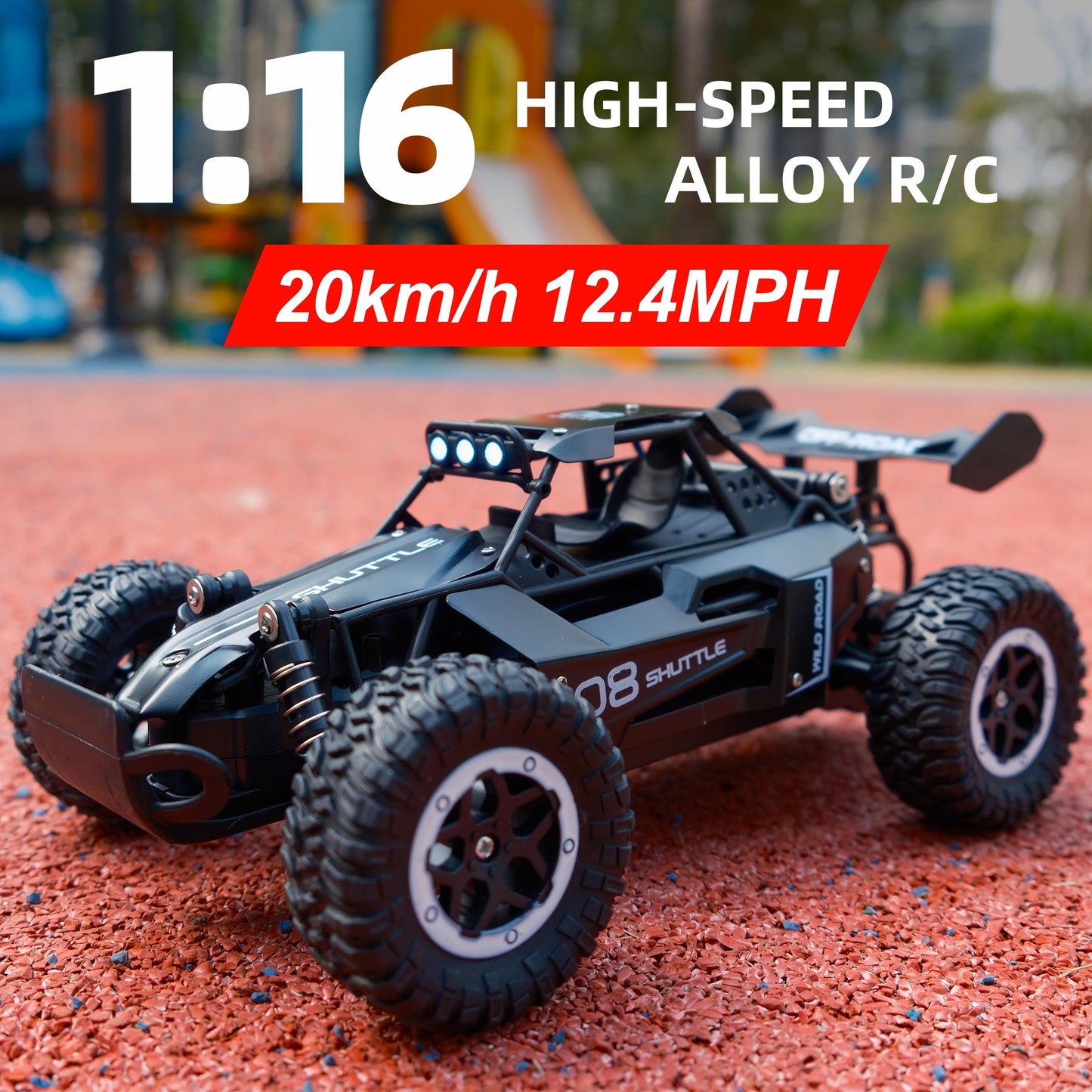 Remote Control Off-Road Toy Car 1:16 Scale All-Terrain Fun