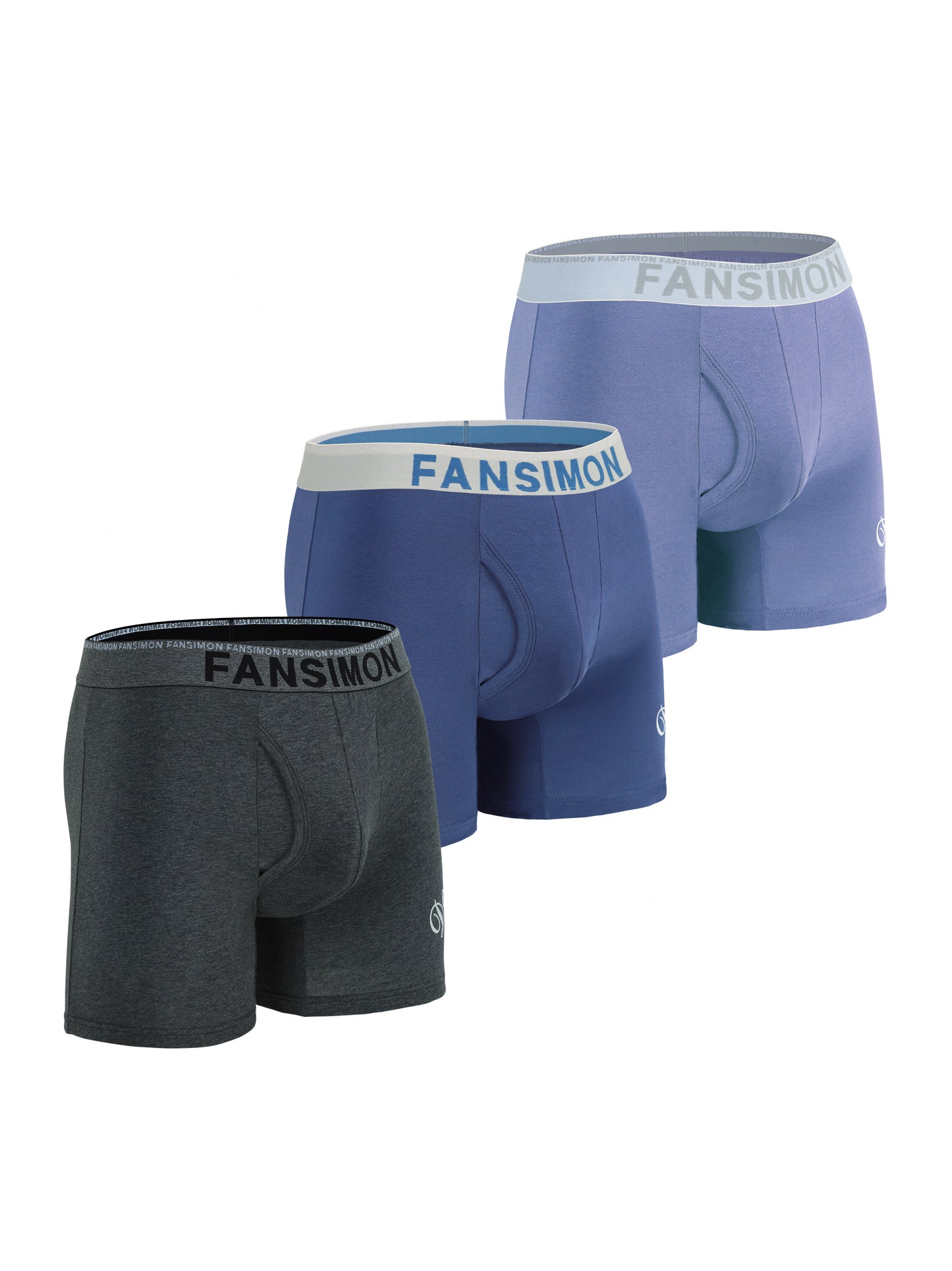 10pcs Men's Underwear Set, Comfortable Boxer Briefs Set