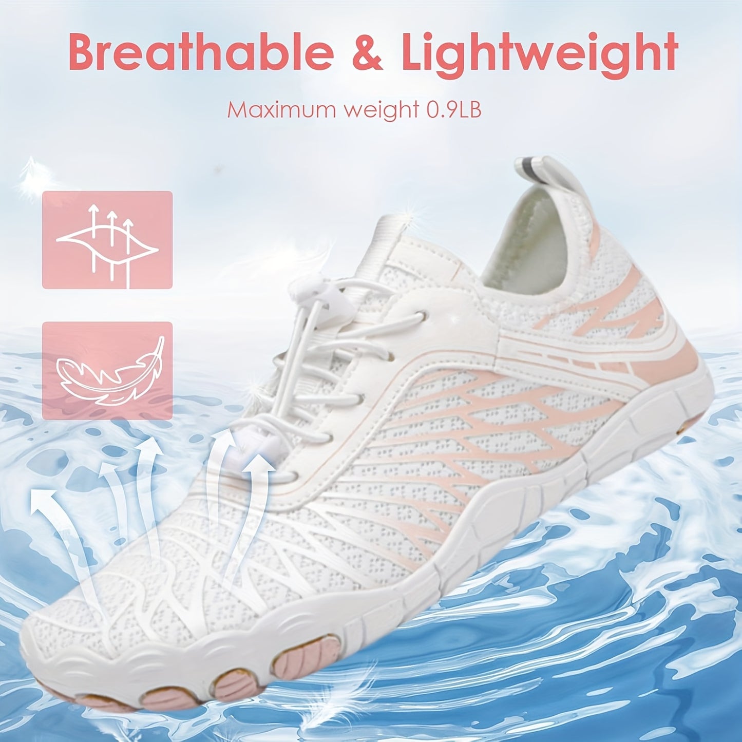 Summer Hike Barefoot Shoes Womens Water Shoes Zero Drop