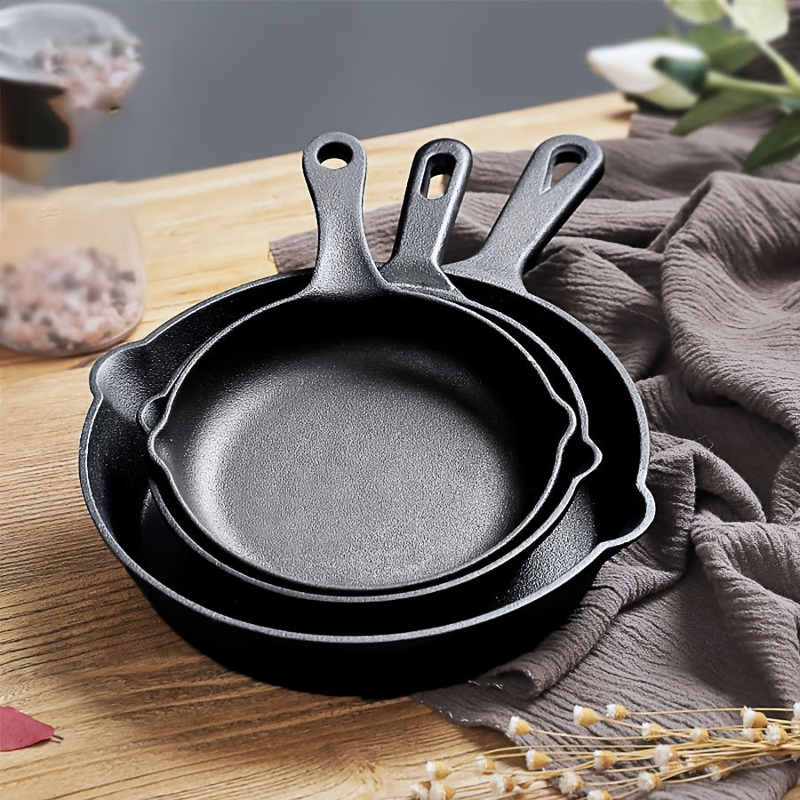 Cast Iron 3PCS 4PCS 5PCS Skillet Set 6 Inch 8 Inch 10 Inch Pan