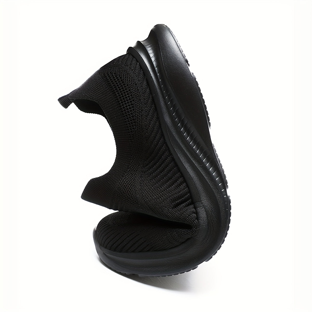 Breathable Knit Men's Slip-On Athletic Sneakers All Seasons
