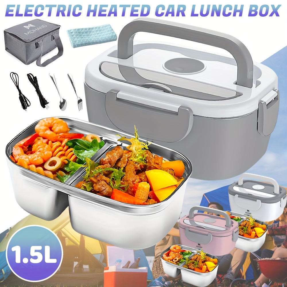 3 In1 Electric Lunch Box Food Heater, 65W Fast Heated