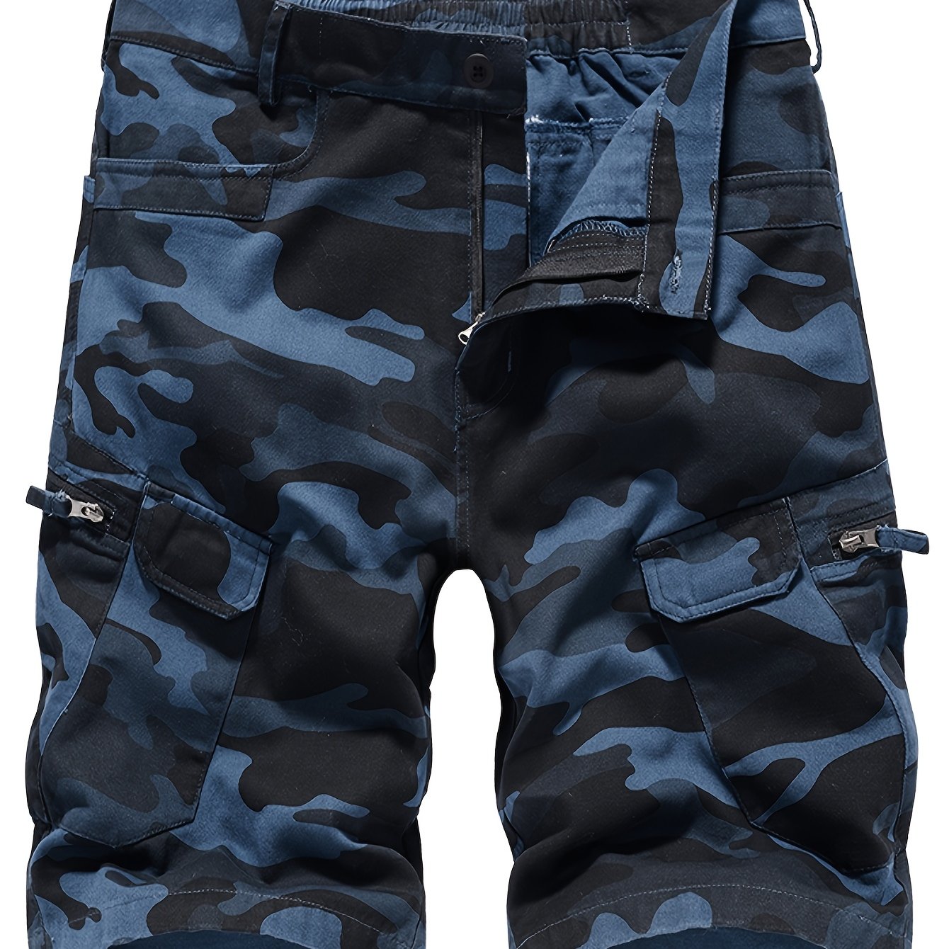 Keevoom Men's Work Shorts Camouflage Casual Summer Shorts