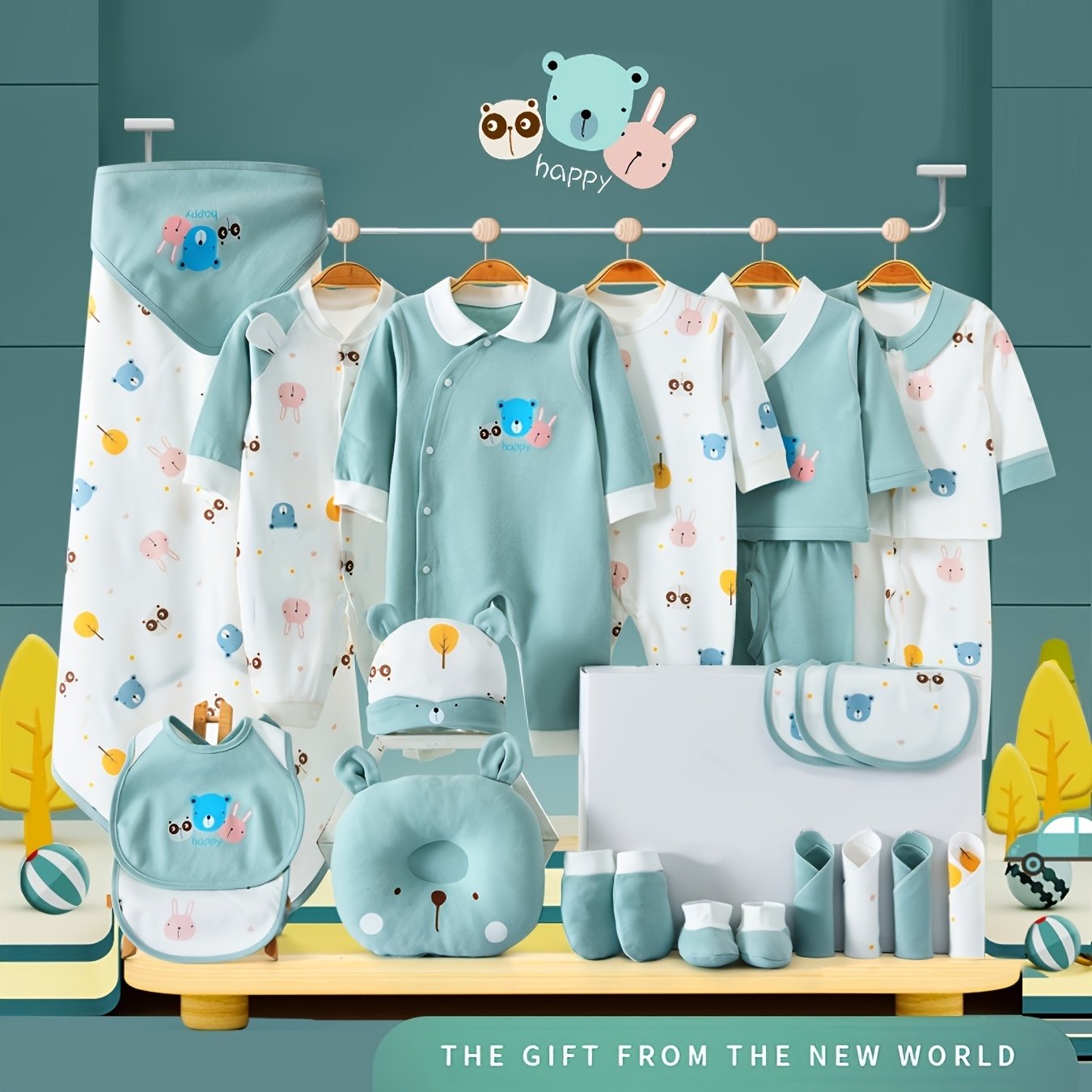 Baby Boy Clothes Newborn Daily Necessities Complete Set