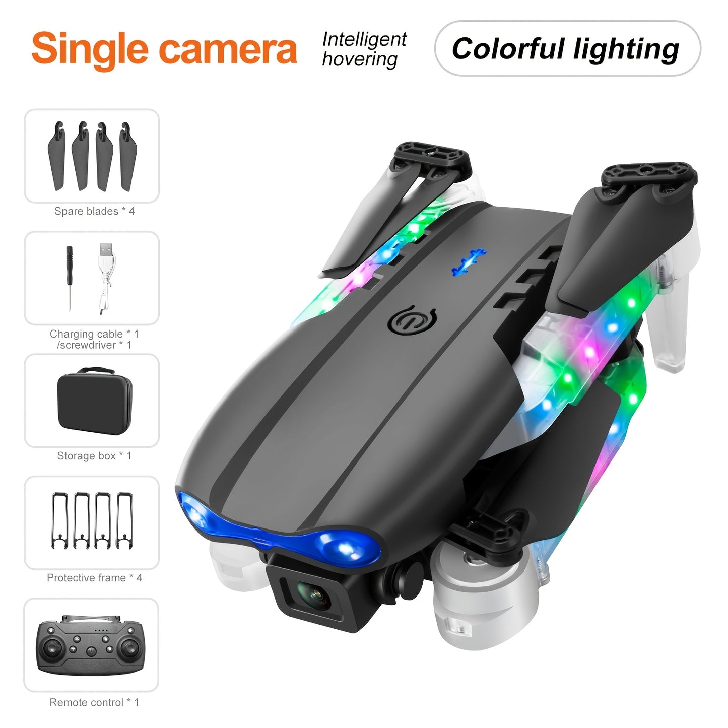 WiFi FPV RC Drone With SD Dual Camera - Beginner Friendly