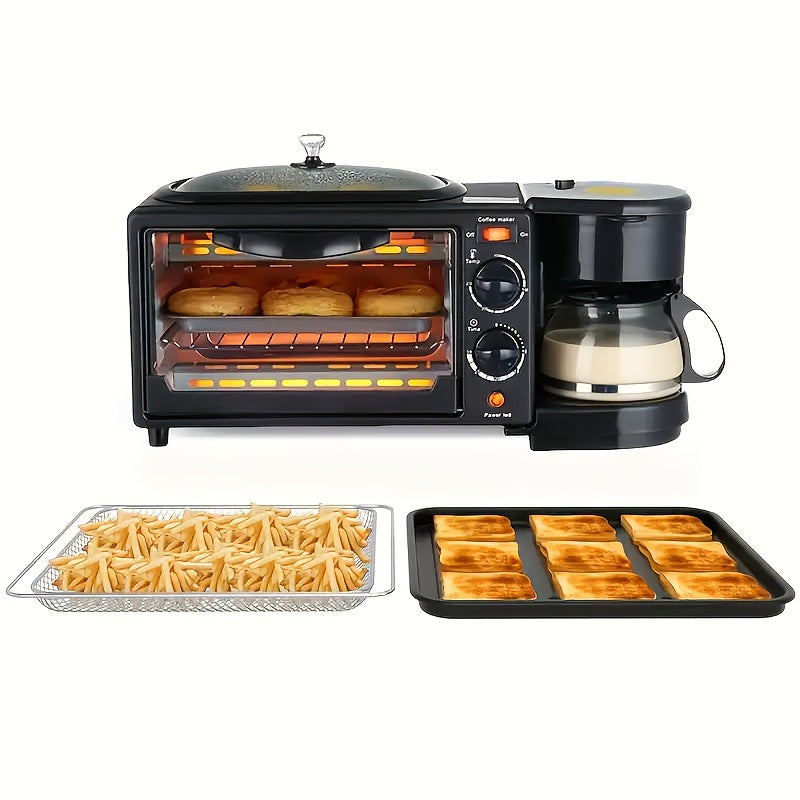 3-in-1 Multifunctional Breakfast Machine Compact Kitchen Appliance