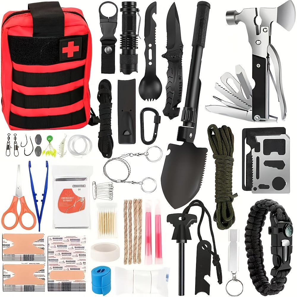 20pcs Insulation Blankets And 158pcs Survival Equipment