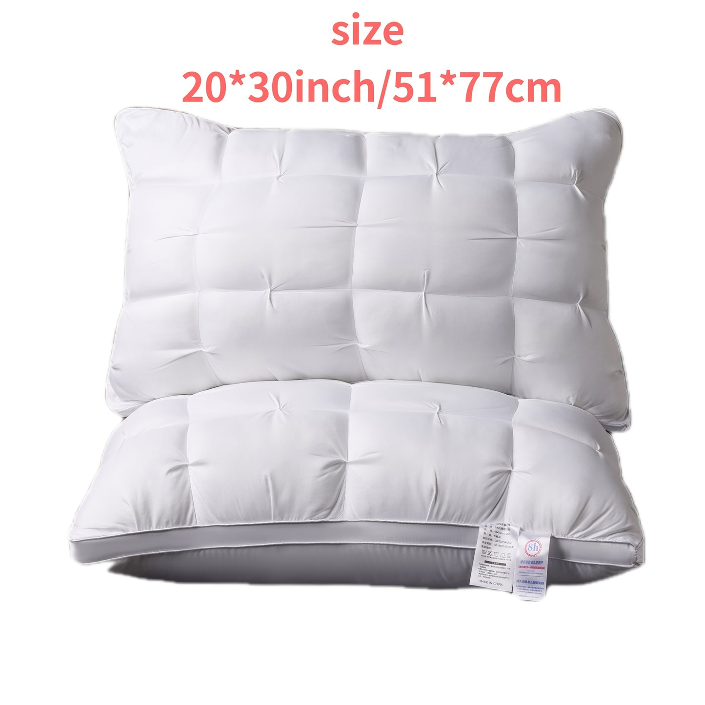 Buy 1 Get 1 Free Soft Luxury 5-Star Hotel Quality Pillow