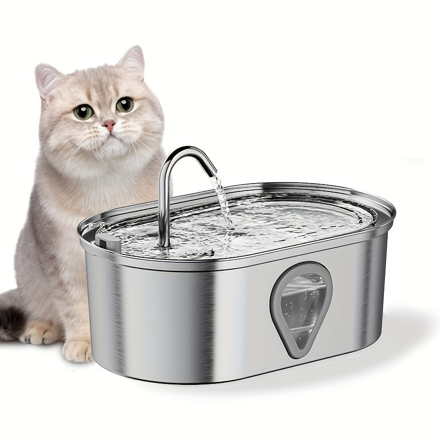 NPET 3.5L Large Pet Water Fountain USB 2-in-1 Dispenser