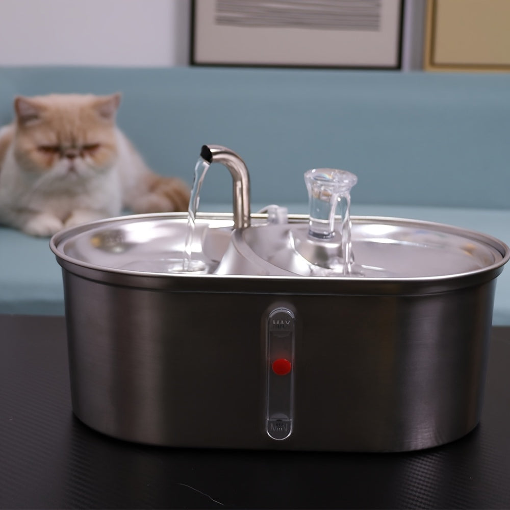 NPET 3.5L Large Pet Water Fountain USB 2-in-1 Dispenser
