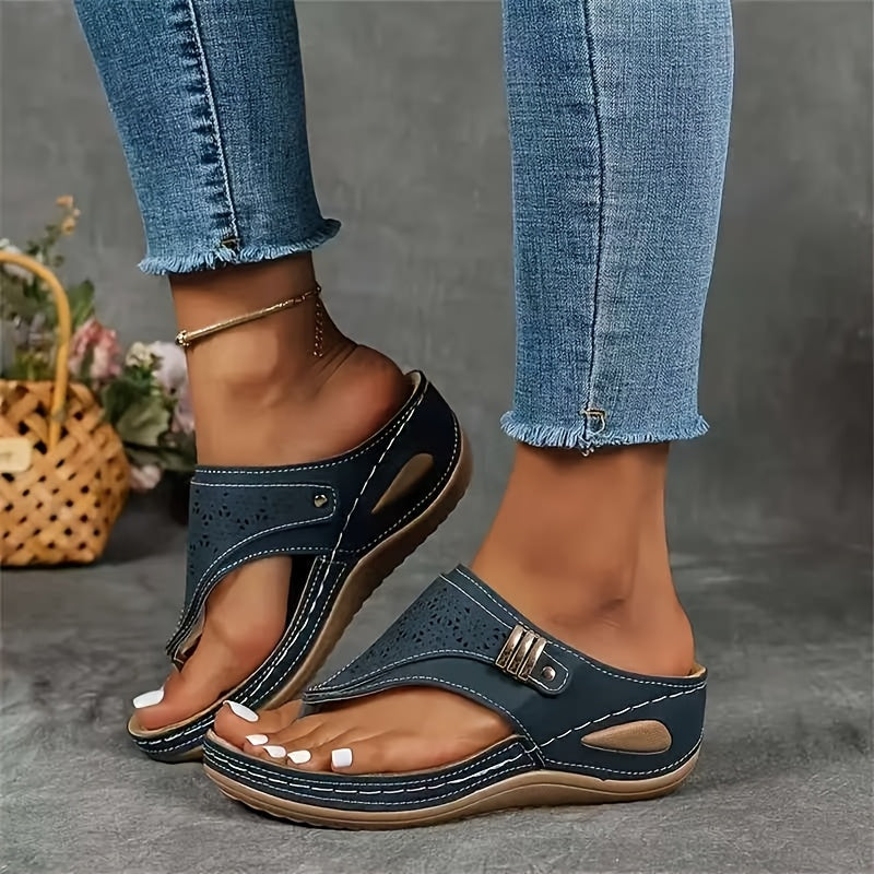 Super Hit Sandals for Women, Wedge Toe-Thong Design