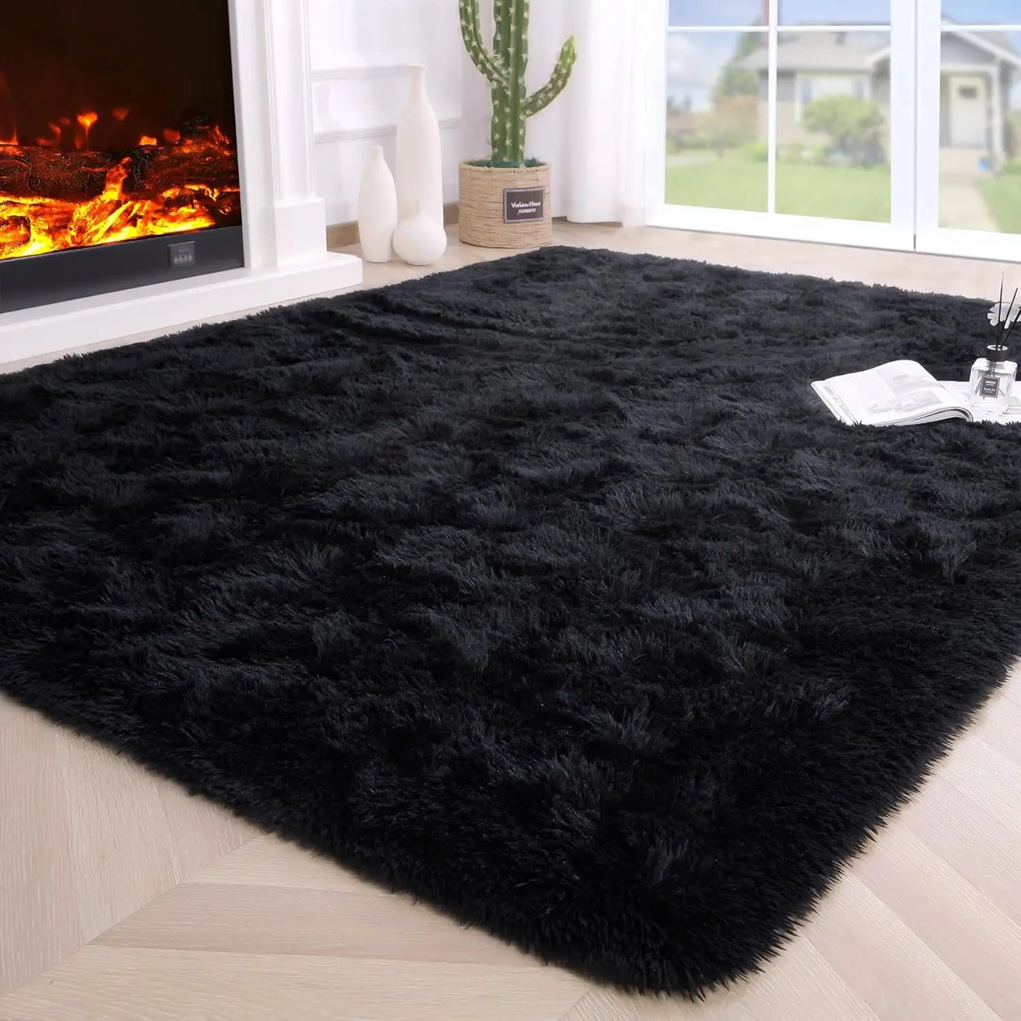Fluffy Rugs for Bedroom Fuzzy Area Rugs Non Slip Decor