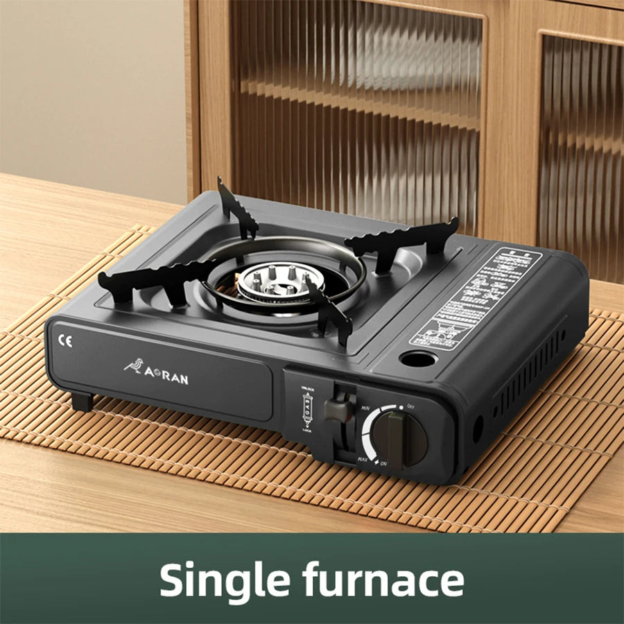 Household Outdoor Portable Card Stove for Camping Use