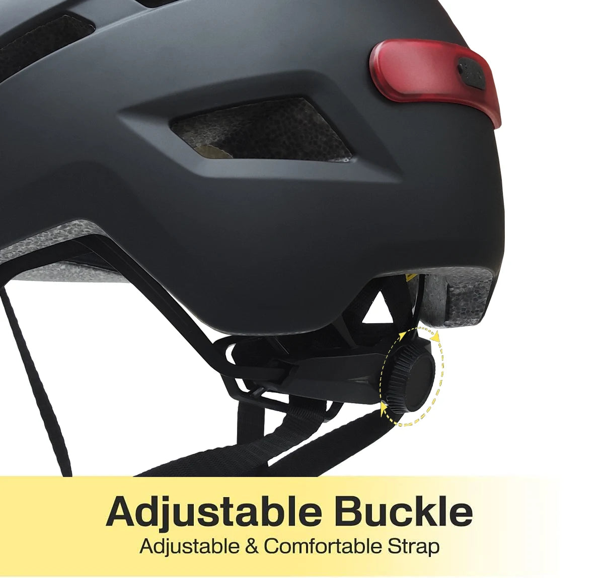 PJT New Cycling Helmet In-Mold Mountain Road USB Rechargeable Tail Light