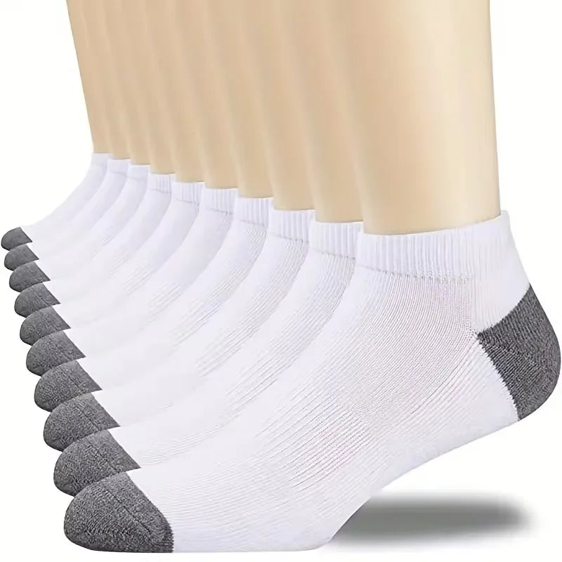 10 Pairs Fuzzy Print Socks Cute Lightweight Women's Hosiery