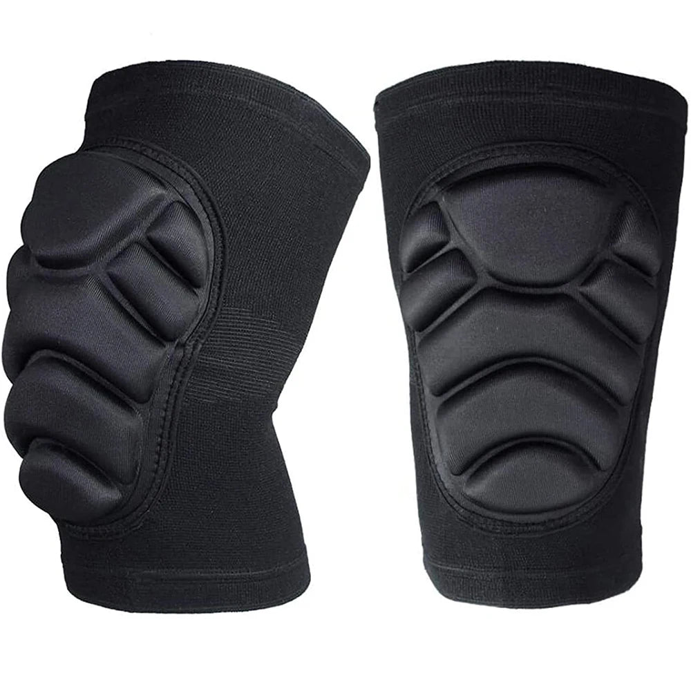 1Pair Knee and Elbow Pads,Thick Sponge Collisioned Knee and Support Sleeve pads