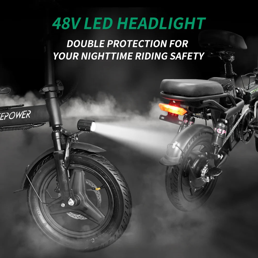 400W Ebike 35km/h 48V 30AH Removable Battery Electric Bike
