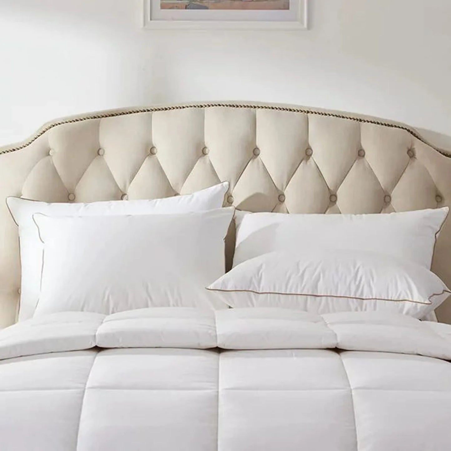 Bedding Bed Feather Down Pillows for Sleeping Natural Goose Feathers