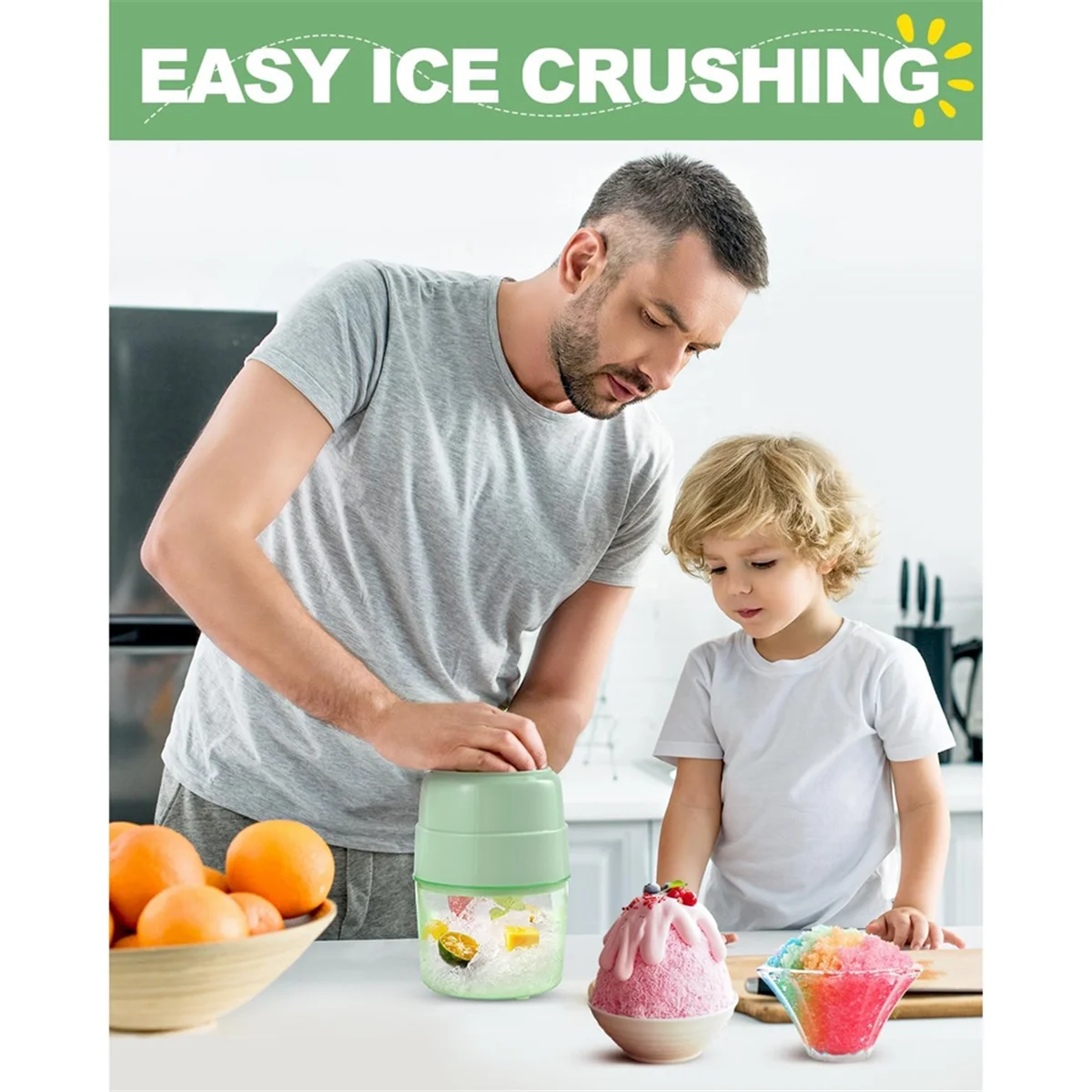 Snow Cone Machine Shaved Ice Machine Manual Ice Shaver