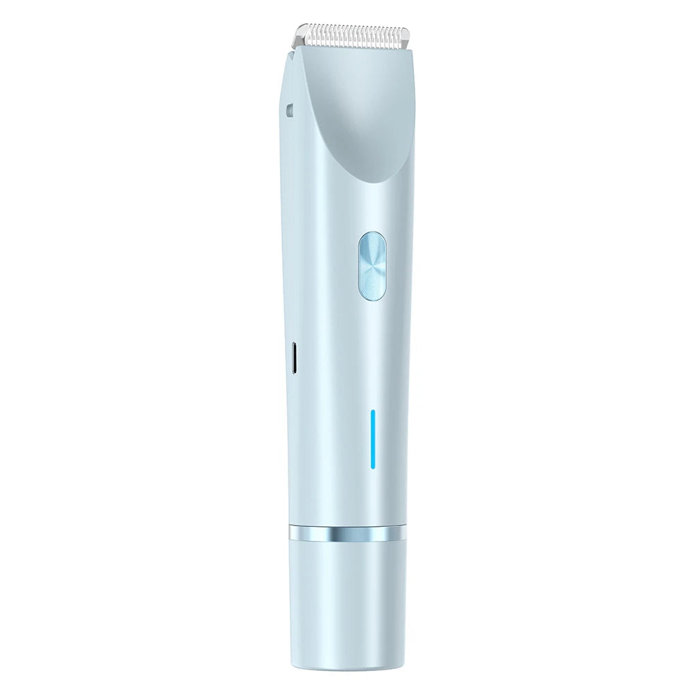 Women Electric Razors 2 in 1 Dual-Head Painless Trimmer
