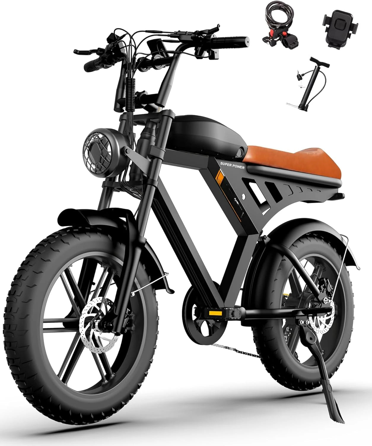 Electric Bike ,Up To 32MPH/28MPH 120/70 Miles,7 Speed Gear Hydraulic/Disc Brake , Motorcycle Bike