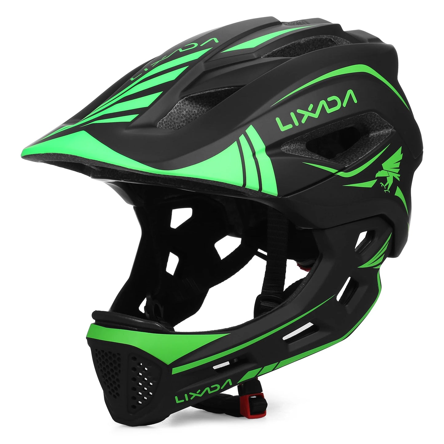 2-in-1 Kids Bicycle Helmet Child Sports Safety Cycling Protection Full Face Helmet
