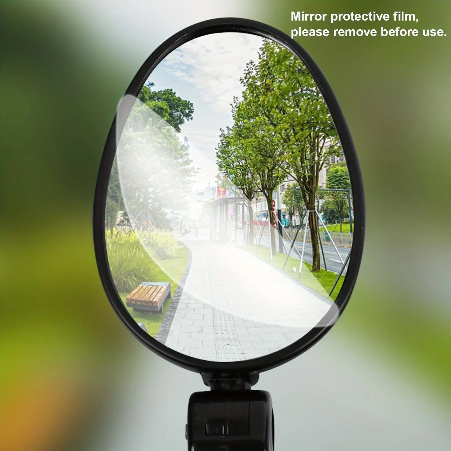1/2PC Bike Mirror 360 Degree Adjustable Rotatable Handlebar Mirror