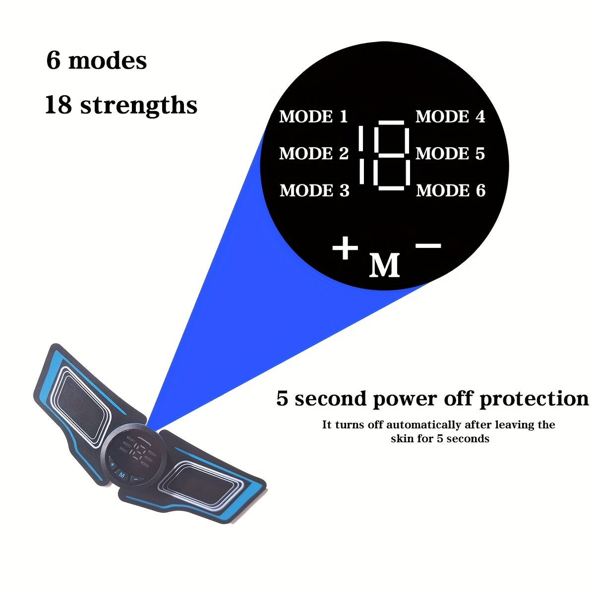 ABS Stimulator EMS Stimulator Fitness Equipment for All