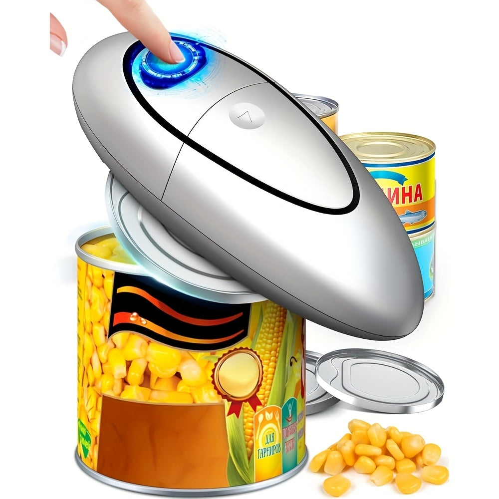 Electric Can Opener Hand-Free Easy Open Any Can Sizes