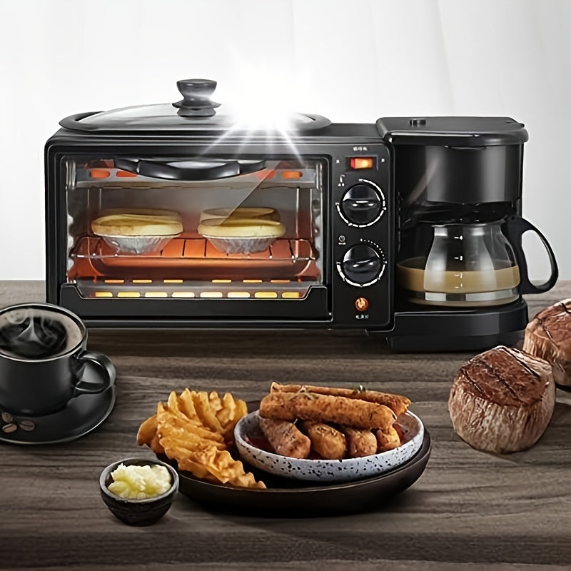 3-in-1 Multifunctional Breakfast Machine Compact Kitchen Appliance