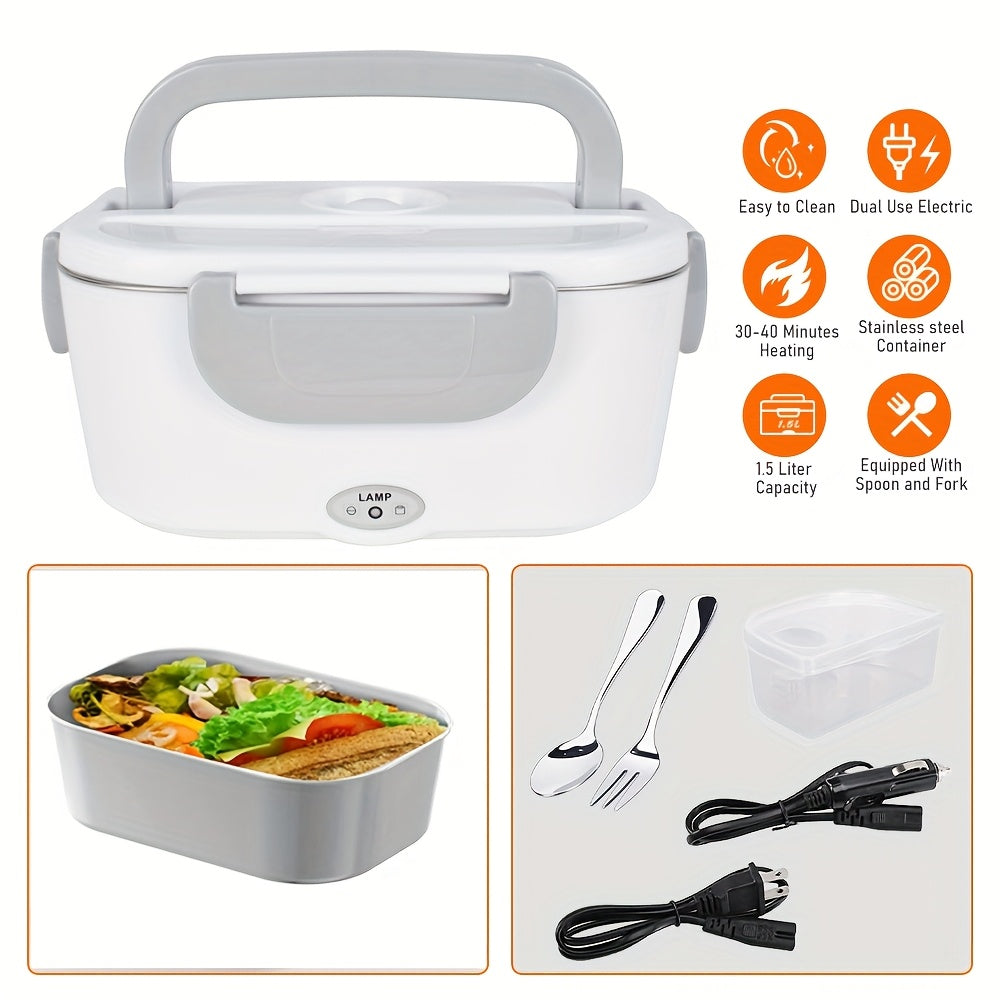 3 In1 Electric Lunch Box Food Heater, 65W Fast Heated