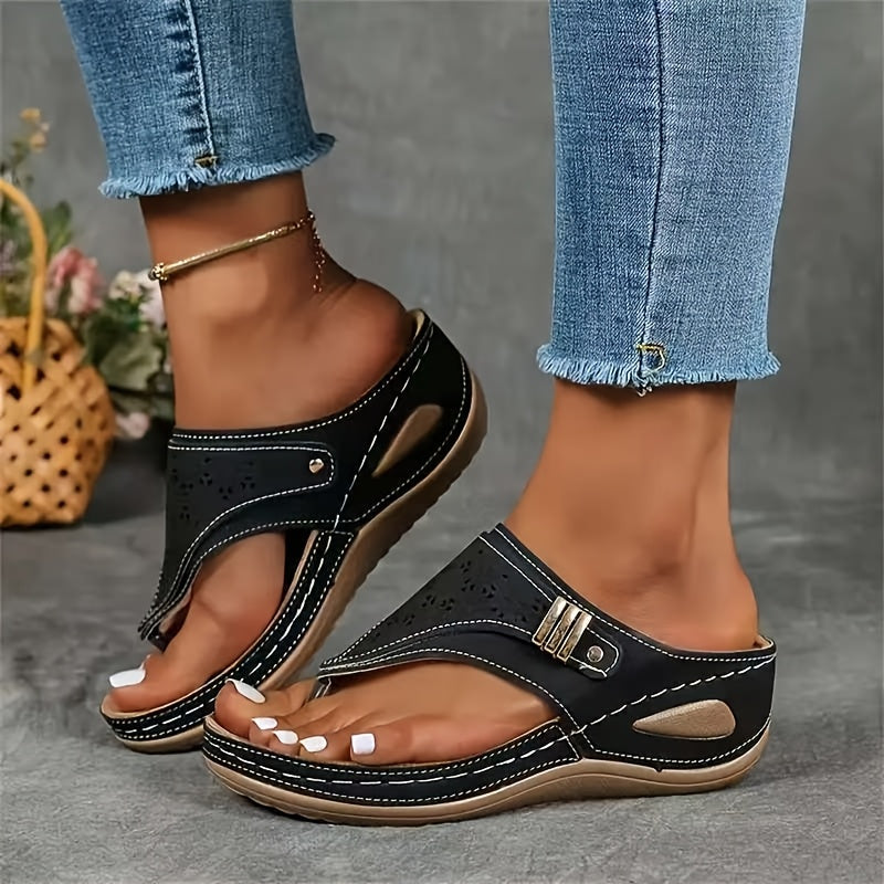 Super Hit Sandals for Women, Wedge Toe-Thong Design
