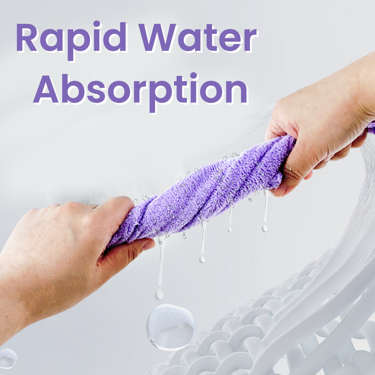 20Pcs Soft & Absorbent Solid Color Washcloths for Bathroom Essentials