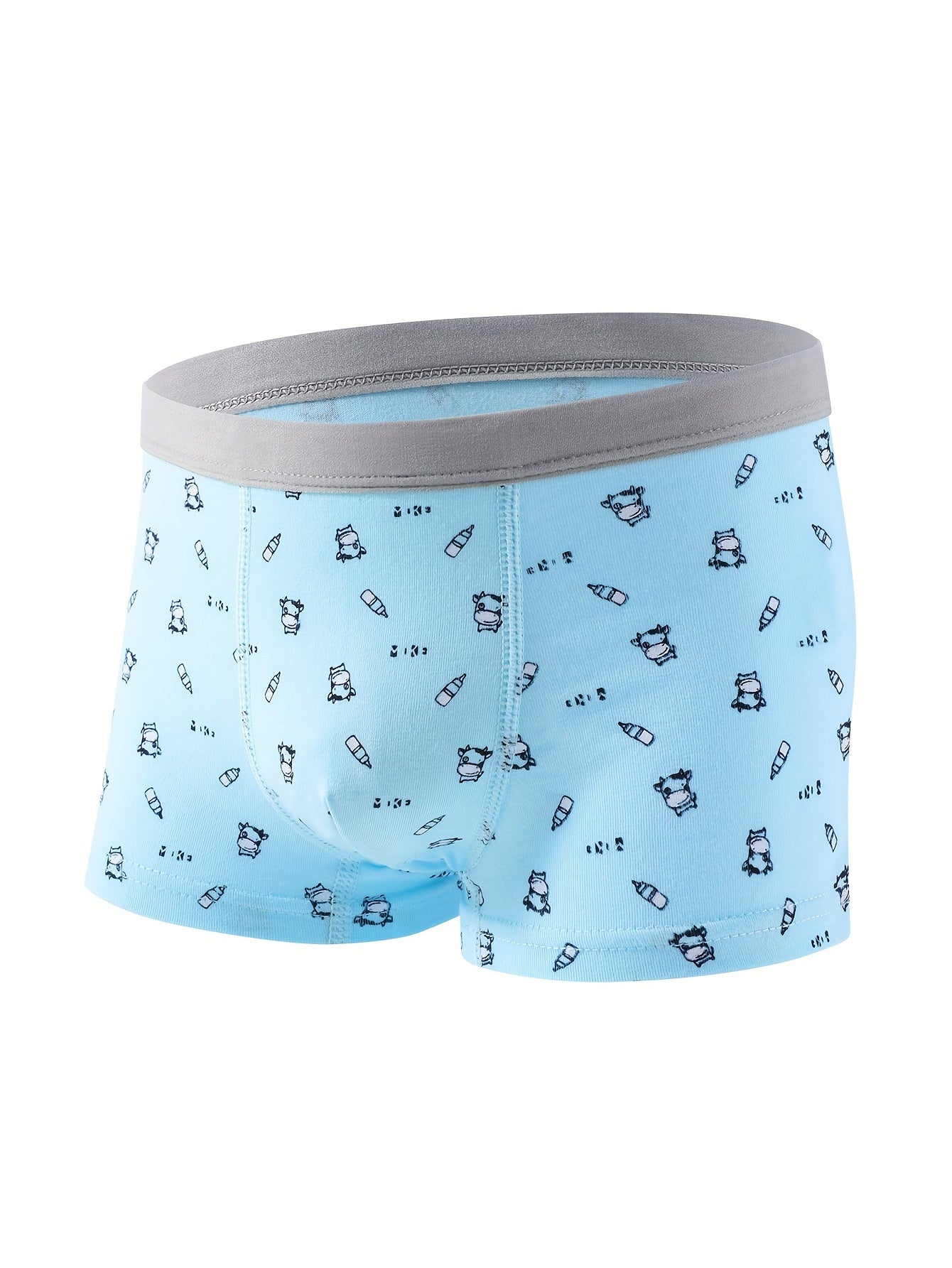 Random 12pcs Set Of Boys' Cotton Underwear For All Ages