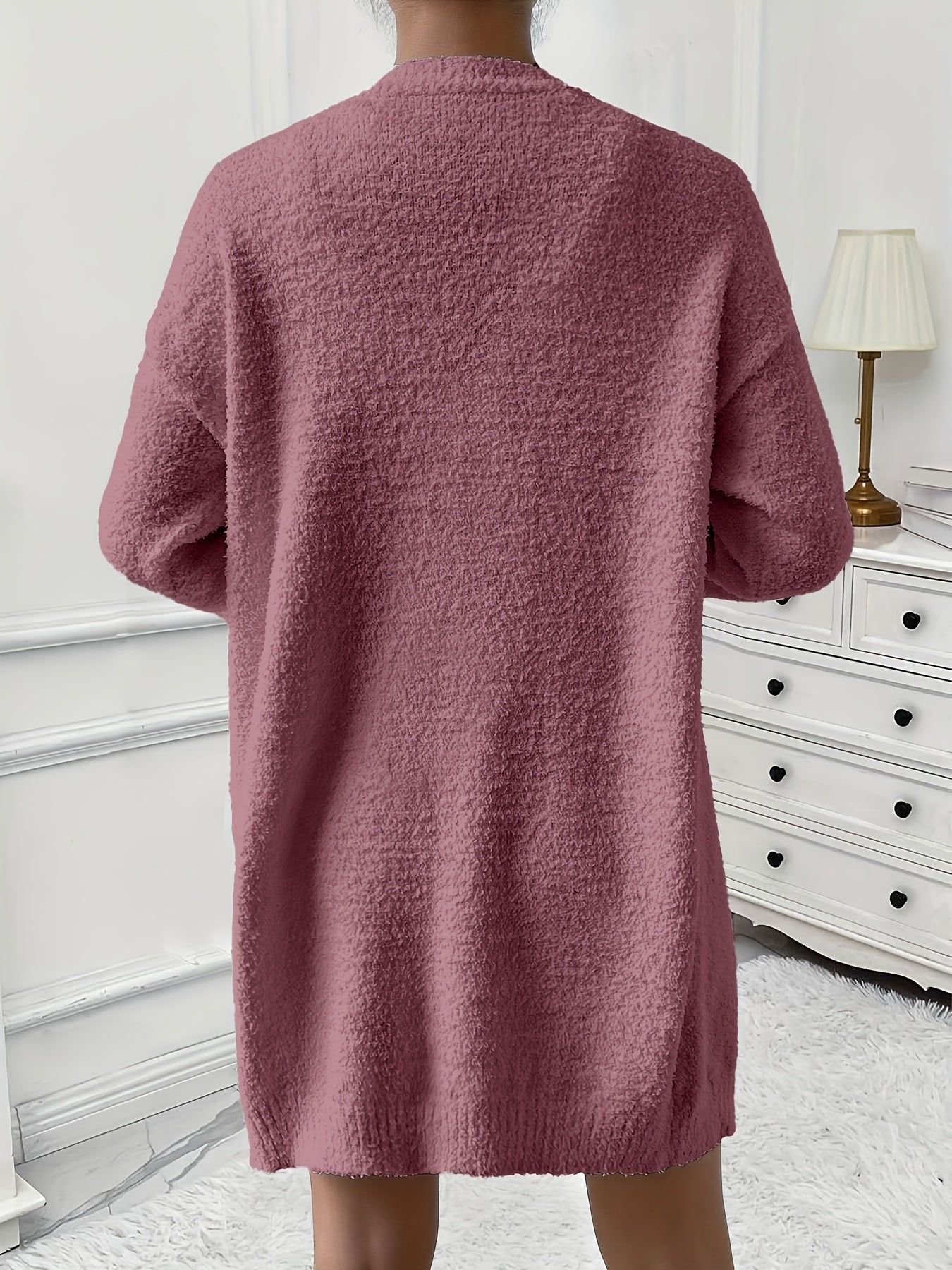 Cozy Fleece Women's Lounge Set for Fall and Winter Comfort