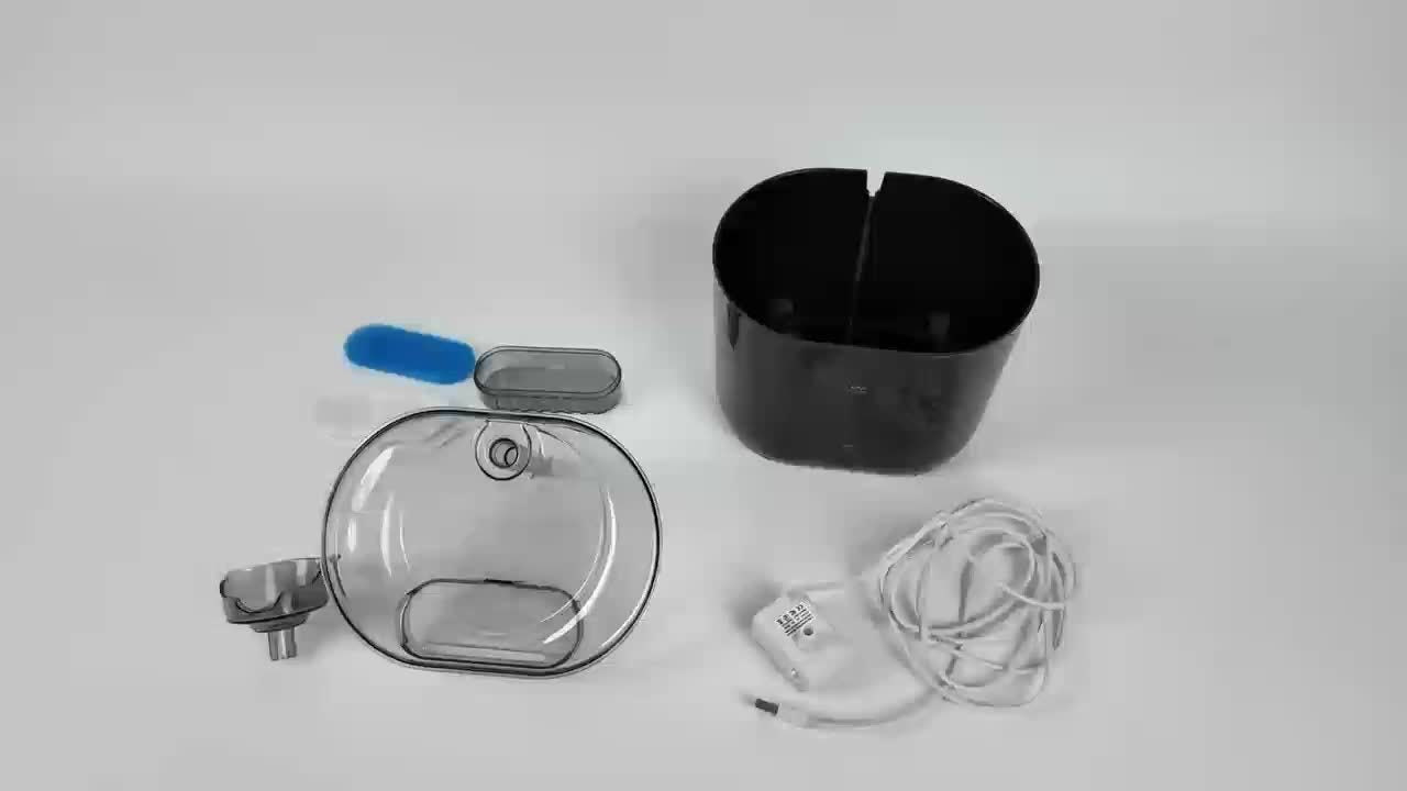 Automatic Pet Water Fountain Large 77.43 Oz Capacity Dispenser