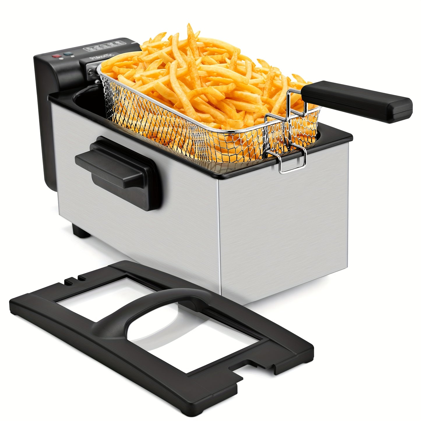 SUSTEAS Deep Fryer 1500W Electric Stainless Steel Design