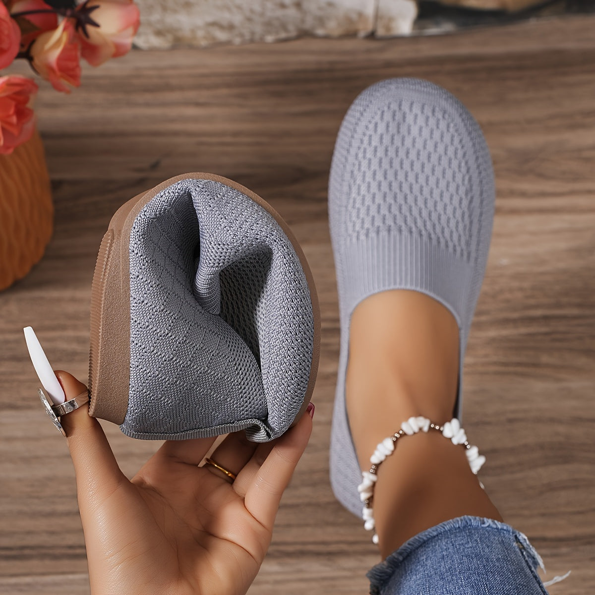 Comfortable And Loose-Fitting Ladies' Oversized Shoes