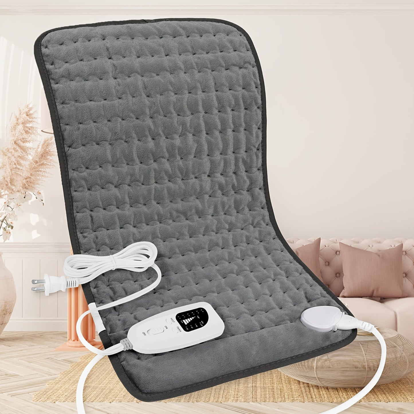 Extra Large Heating Pad Portable 24x12 Electric Heating Pad