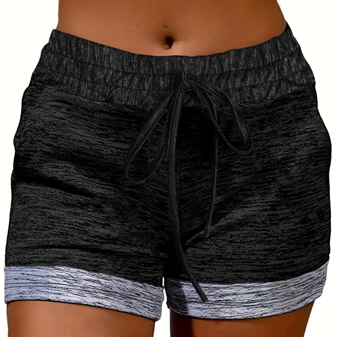 High Waist Shorts Casual High Waist Drawstring Waist Shorts