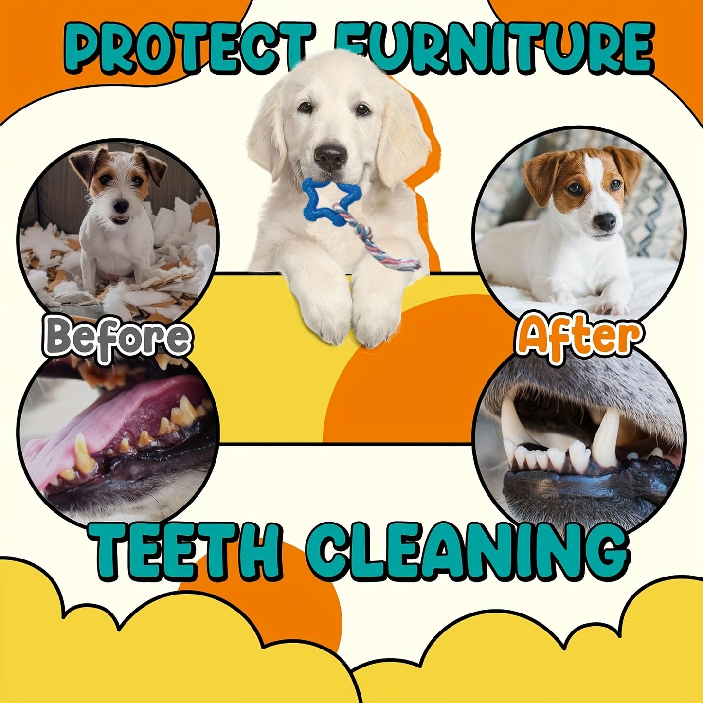 25pcs Set Of Dog Bite Toys Dog Chew Toys For Cleaning And Teeth Cleaning Dog Vocalization Toys Dog Teething Toys Dog Leash Toy Set Suitable For Puppies
