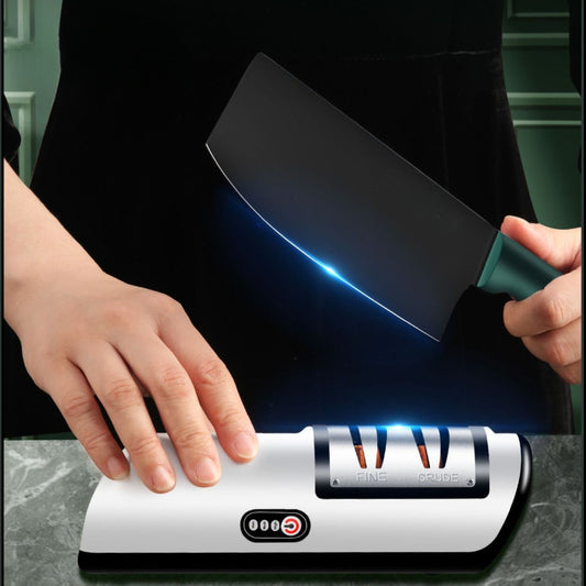 Electric Knife Sharpener Automatic Rechargeable Sharpener