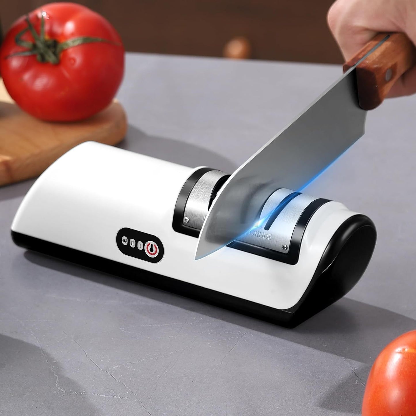 Electric Knife Sharpener Automatic Rechargeable Sharpener